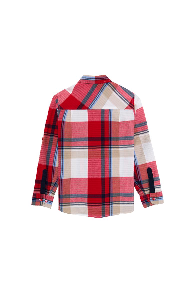 Erkek Çocuk Kırmızı Uzun Kollu Gömlek - 50270360010