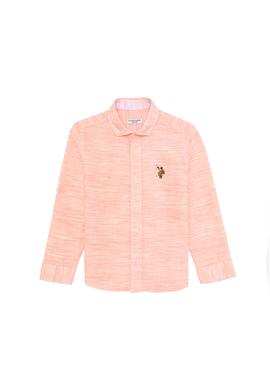 Erkek Çocuk Turuncu Uzun Kollu Gömlek - 50264103001