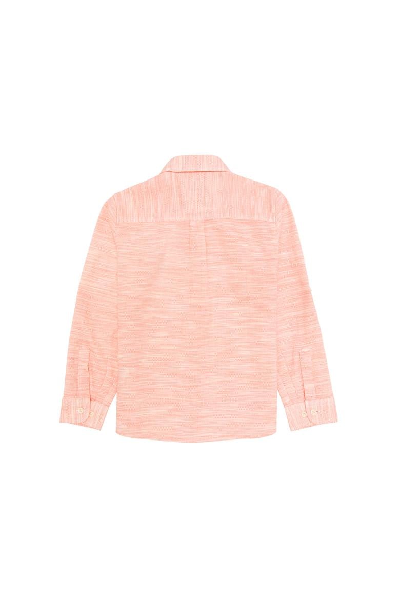 Erkek Çocuk Turuncu Uzun Kollu Gömlek - 50264103001