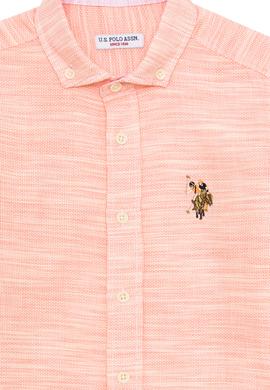 Erkek Çocuk Turuncu Uzun Kollu Gömlek - 50264103001