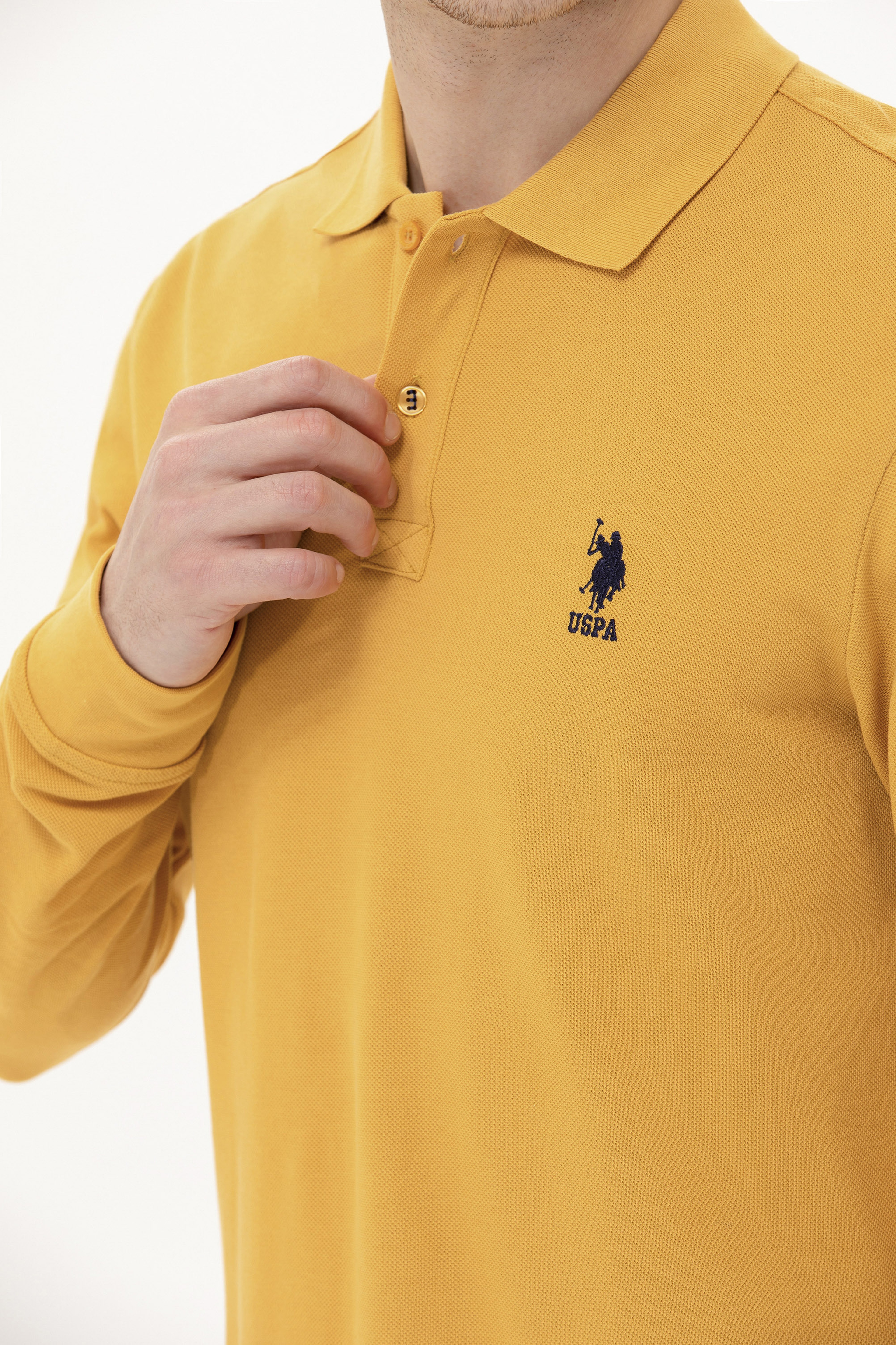 Erkek Safran Basic Sweatshirt - Image 7