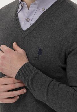 Erkek Antrasit Melanj Basic Kazak - 50253445104