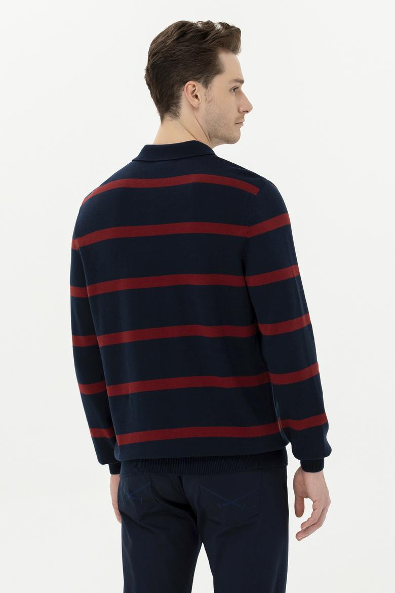 Erkek Lacivert Kazak - 50253784012