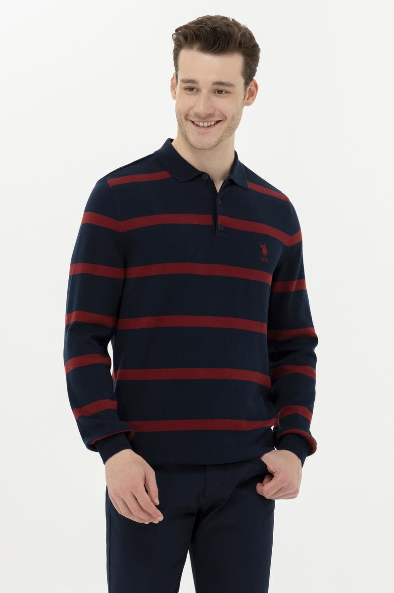 Erkek Lacivert Kazak