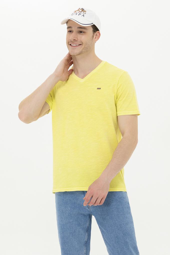 Erkek Citron Basic V Yaka Tişört