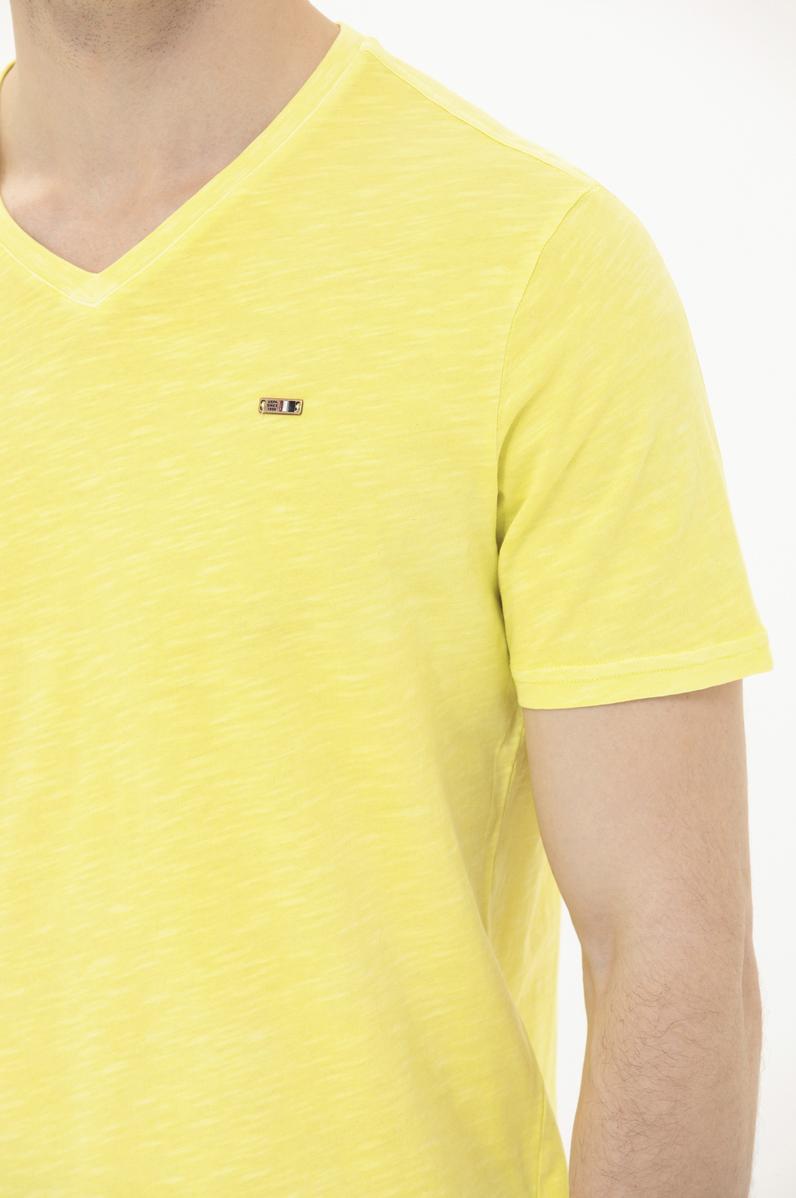 Erkek Citron Basic V Yaka Tişört