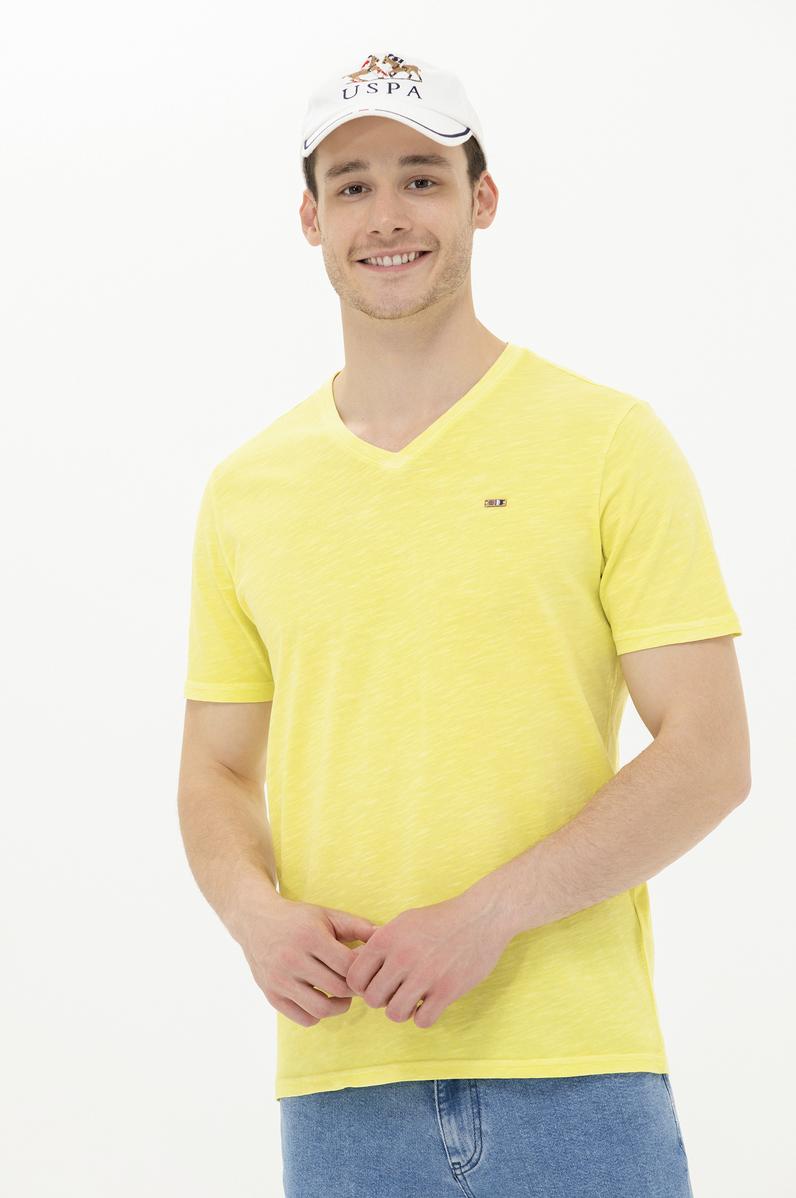Erkek Citron Basic V Yaka Tişört