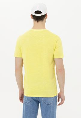 Erkek Citron Basic V Yaka Tişört - 50263474190