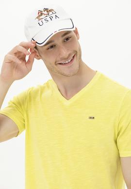 Erkek Citron Basic V Yaka Tişört - 50263474190