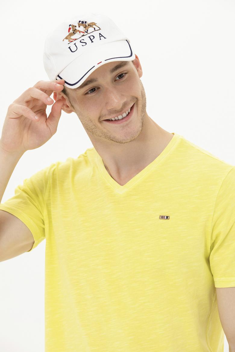 Erkek Citron Basic V Yaka Tişört - 50263474190