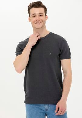 Erkek Antrasit Kazak - 50267111053