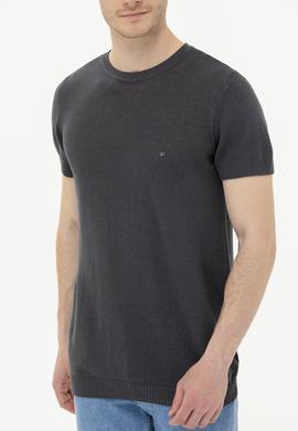 Erkek Antrasit Kazak - 50267111053