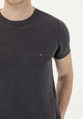 Erkek Antrasit Kazak - 50267111053