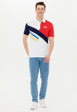 Erkek Kırmızı Polo Yaka Tişört - 50270621011