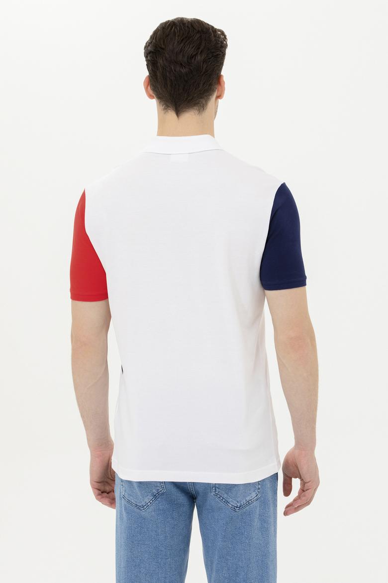 Erkek Kırmızı Polo Yaka Tişört - 50270621011