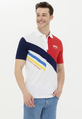 Erkek Kırmızı Polo Yaka Tişört - 50270621011