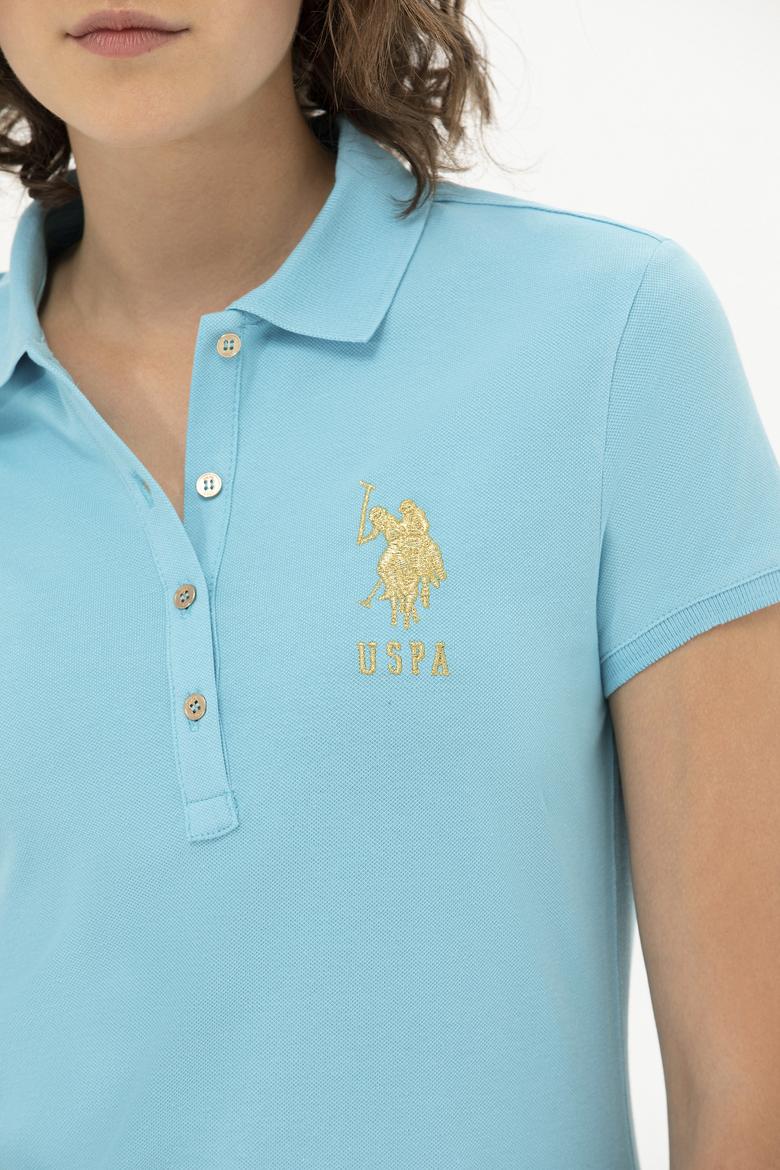 Kadın Turkuaz Örme Elbise - 50246277134