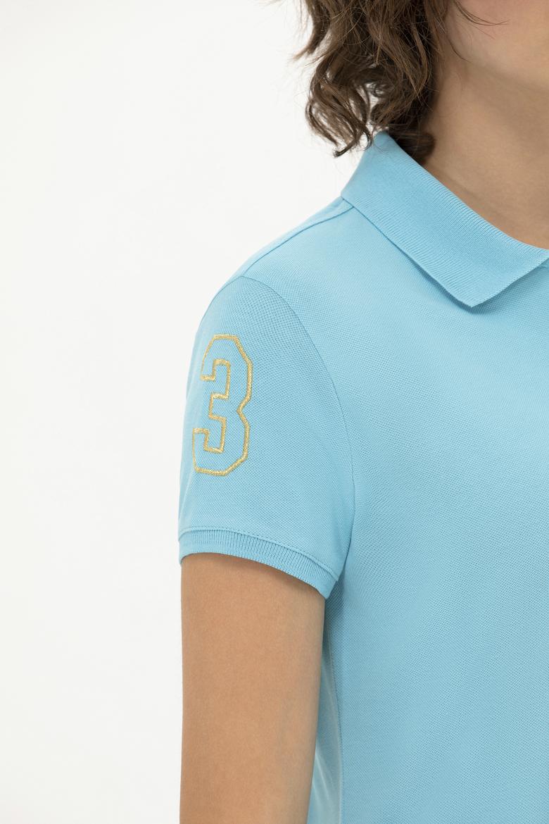 Kadın Turkuaz Örme Elbise - 50246277134