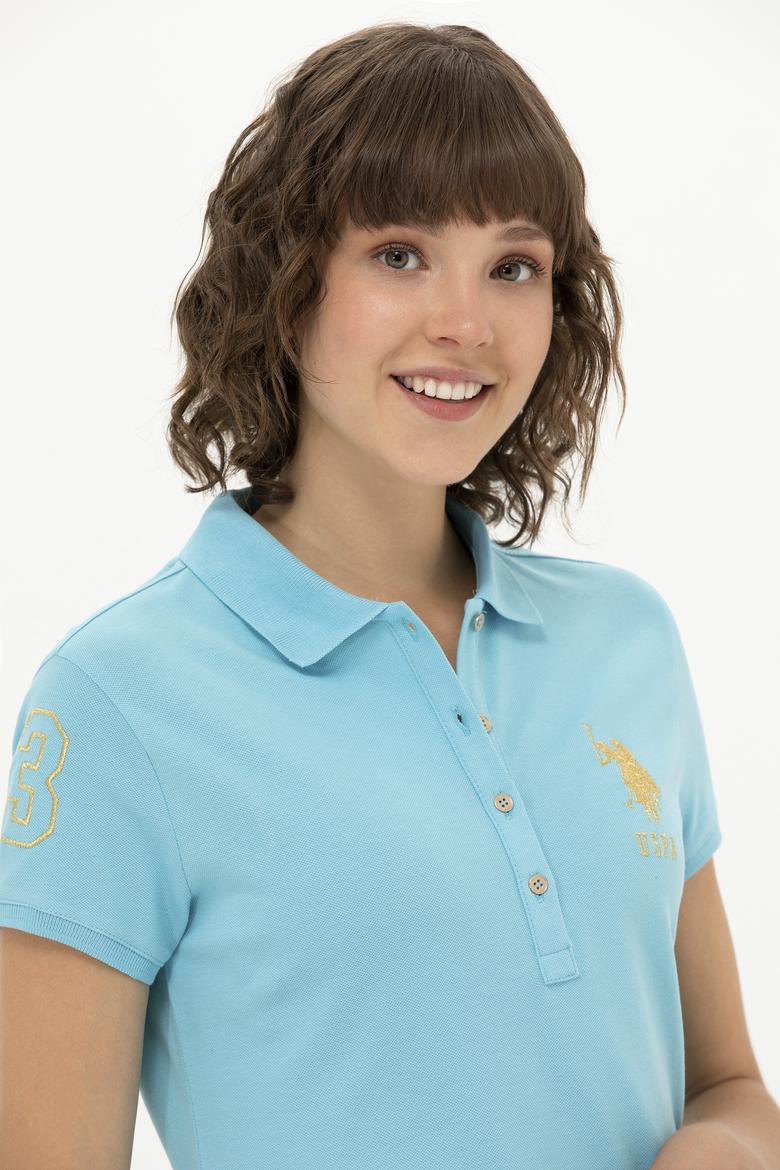 Kadın Turkuaz Örme Elbise - 50246277129