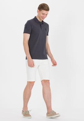 Erkek Antrasit Basic Polo Yaka Tişört - 50264891196