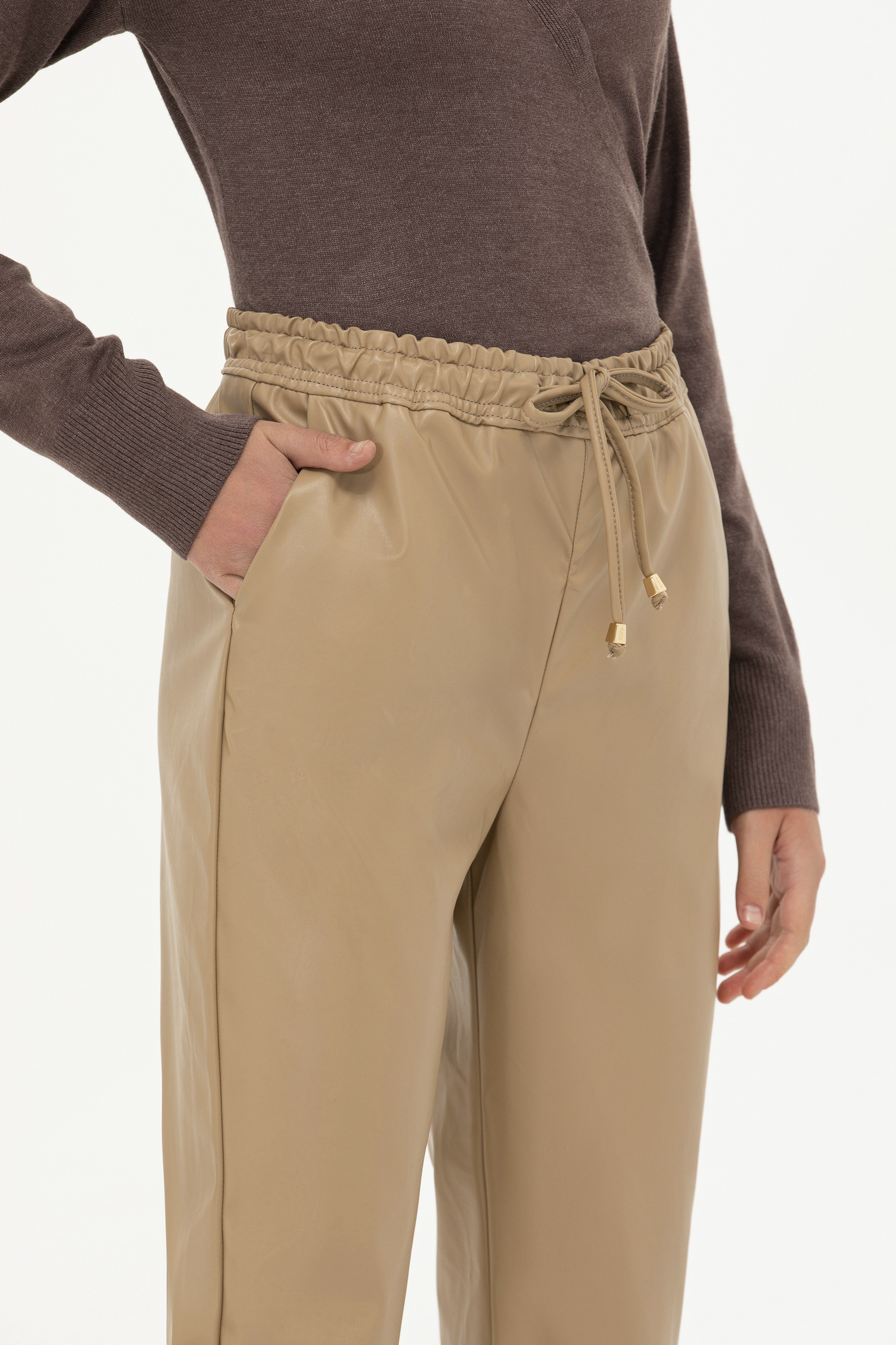 Kadın Camel Pantolon - Image 6