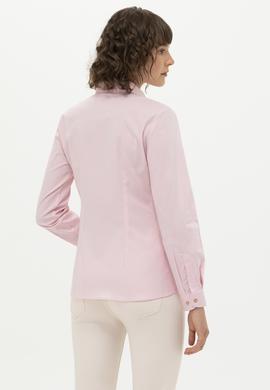 Kadın Pudra Uzun Kollu Basic Gömlek - 50262946042