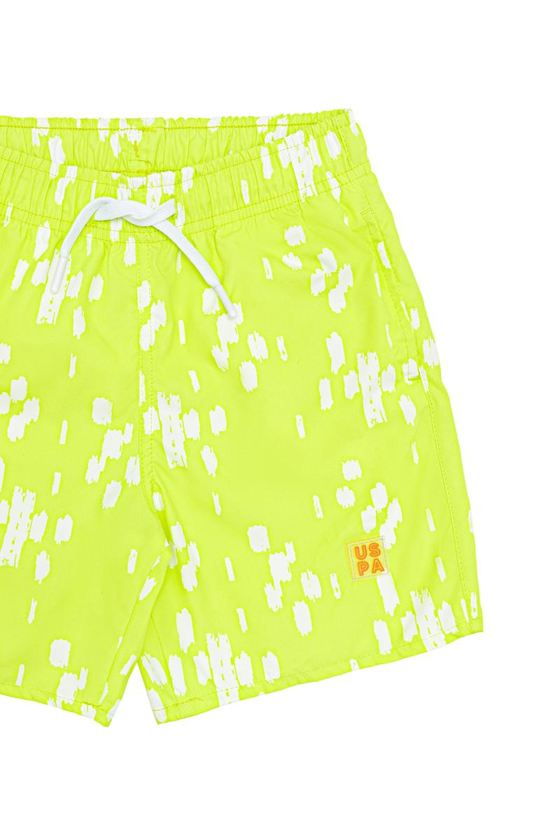 Erkek Çocuk Neon Sarı Deniz Şortu - 50262272001