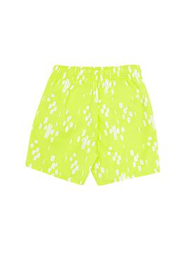 Erkek Çocuk Neon Sarı Deniz Şortu - 50262272001