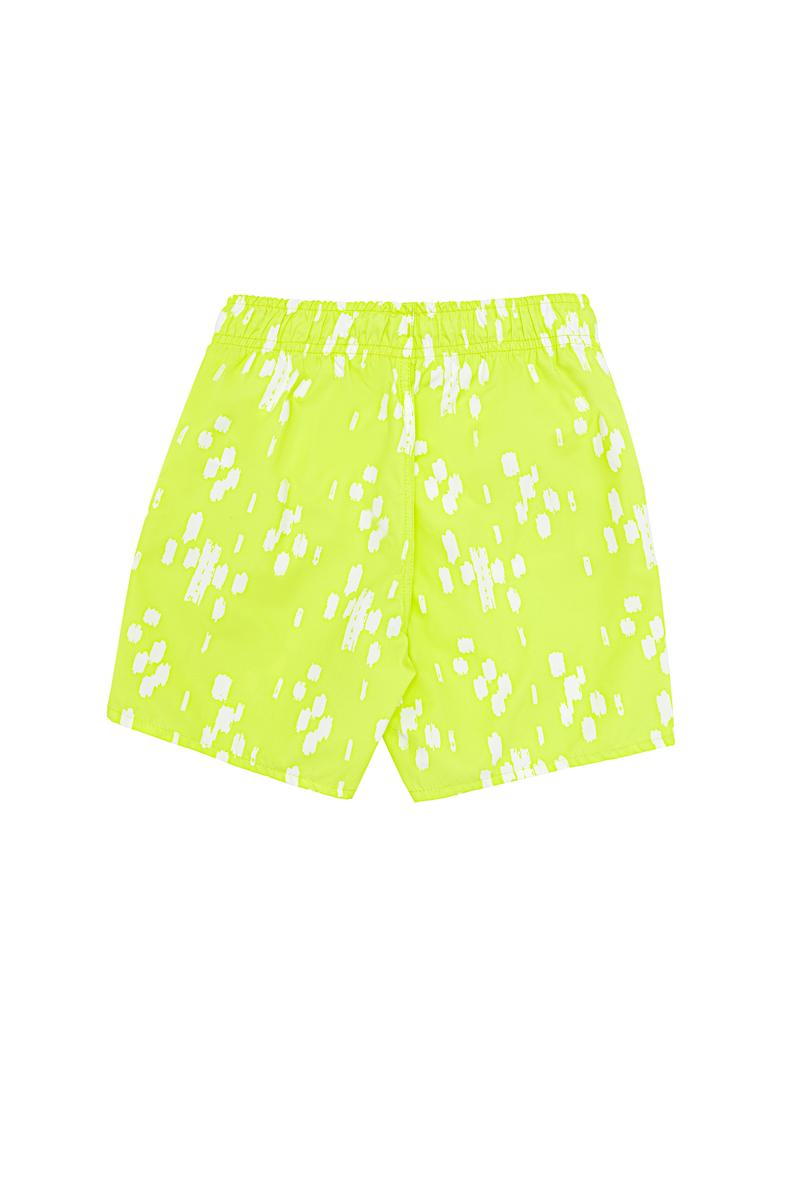 Erkek Çocuk Neon Sarı Deniz Şortu