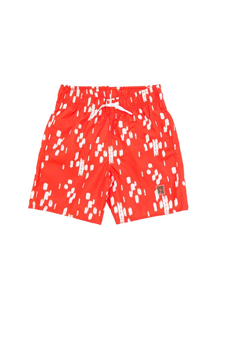 Erkek Çocuk Turuncu Deniz Şortu