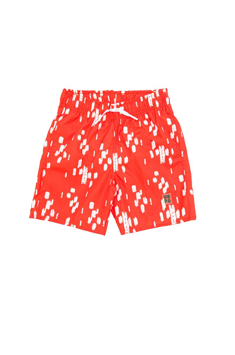 Erkek Çocuk Turuncu Deniz Şortu