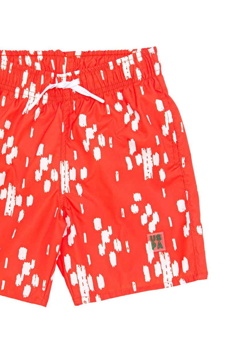 Erkek Çocuk Turuncu Deniz Şortu