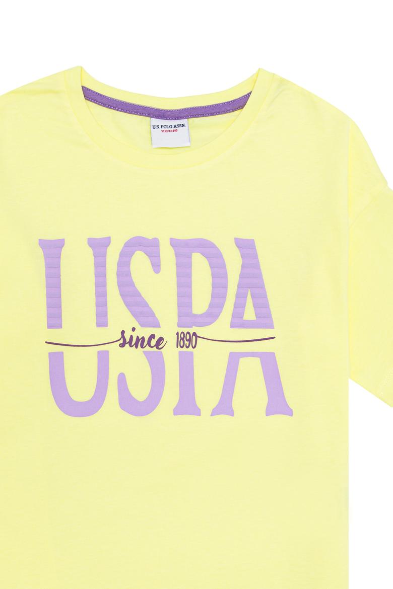 Kız Çocuk Açık Sarı Pijama Takımı - 50273904001