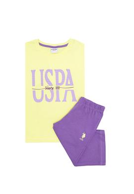 Kız Çocuk Açık Sarı Pijama Takımı - 50273904001