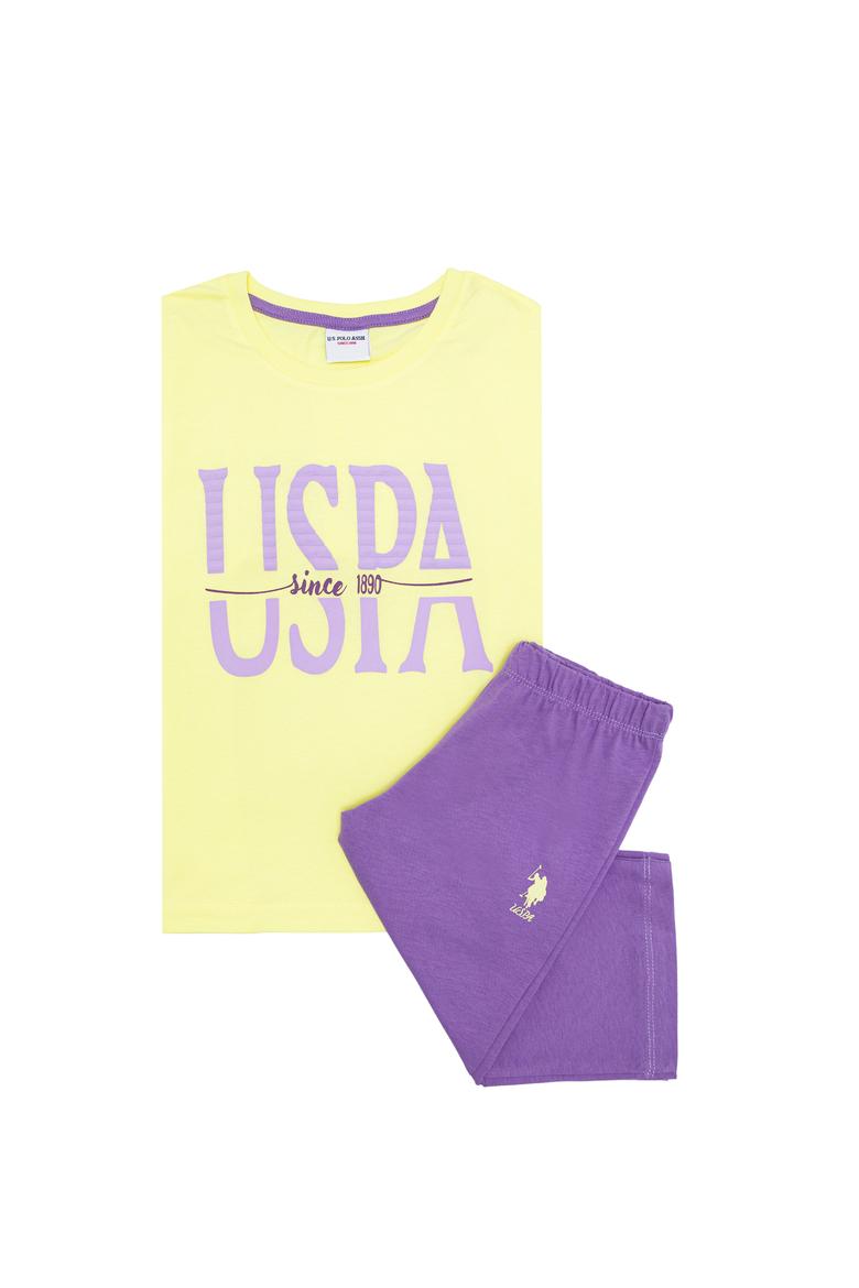 Kız Çocuk Açık Sarı Pijama Takımı - 50273904001