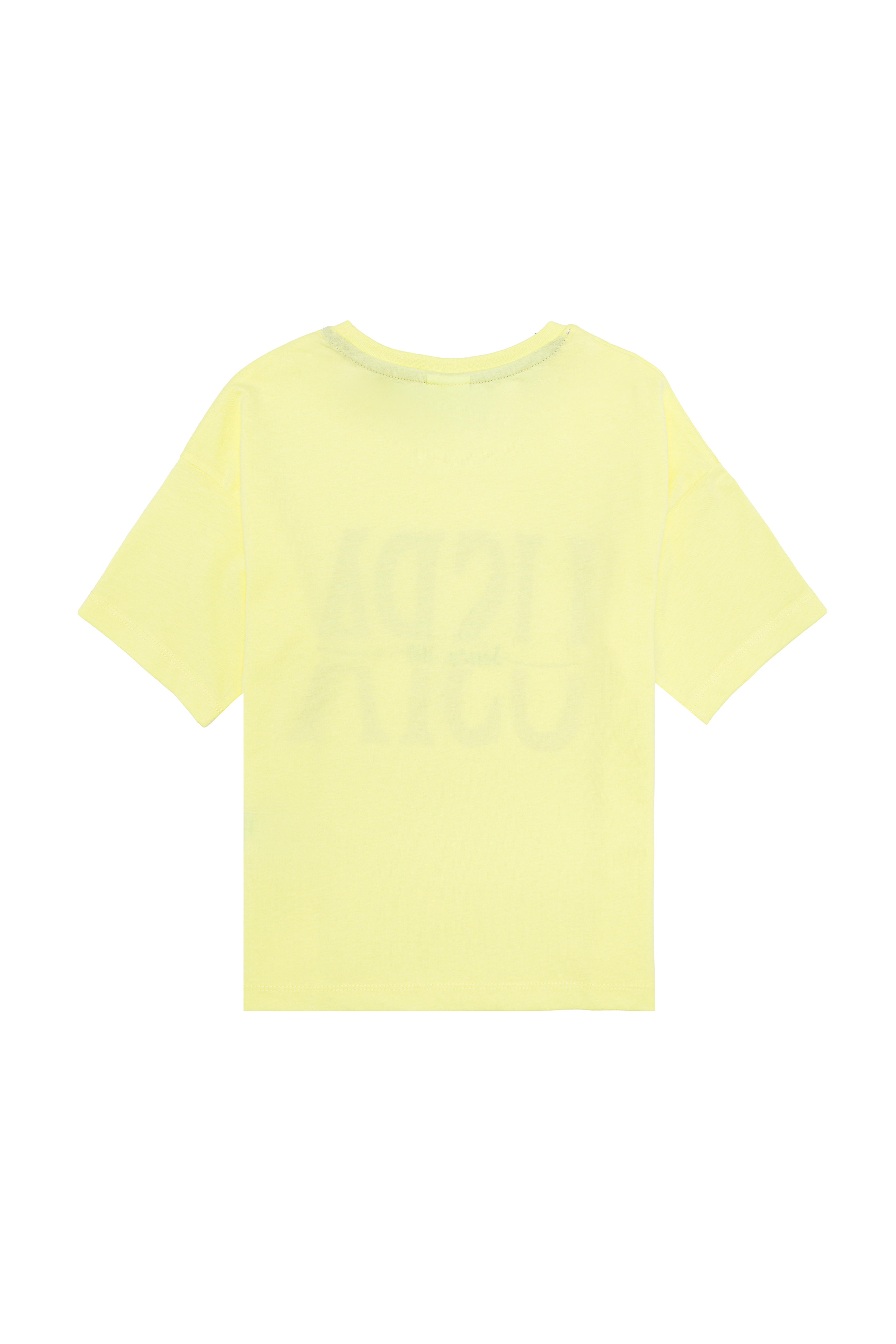 Kız Çocuk Açık Sarı Pijama Takımı - Image 5