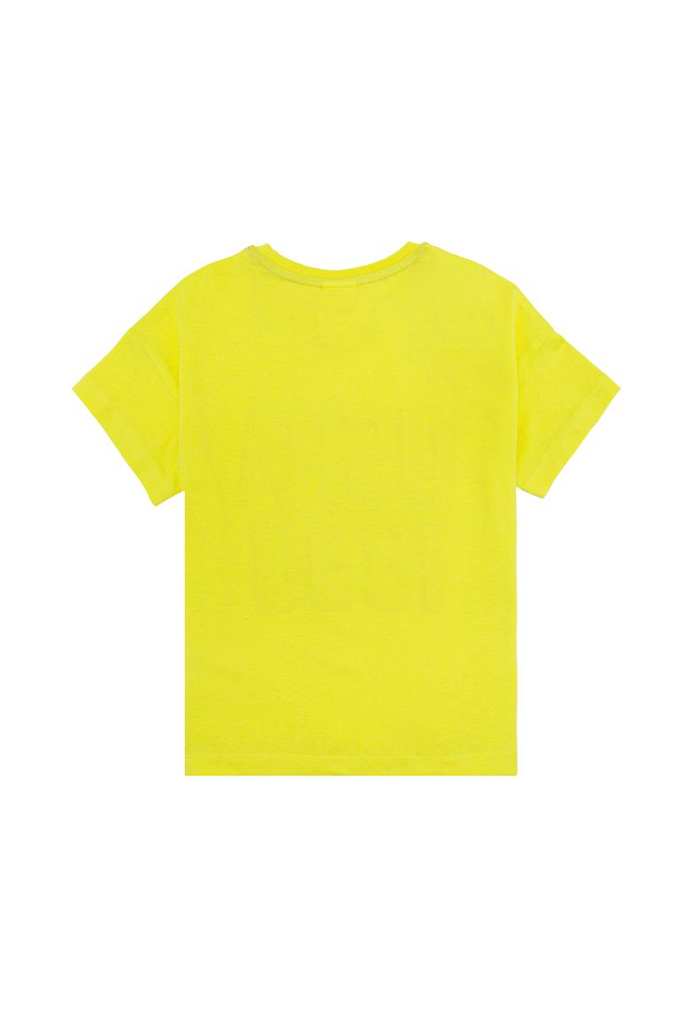 Kız Çocuk Neon Sarı Pijama Takımı - 50273906011