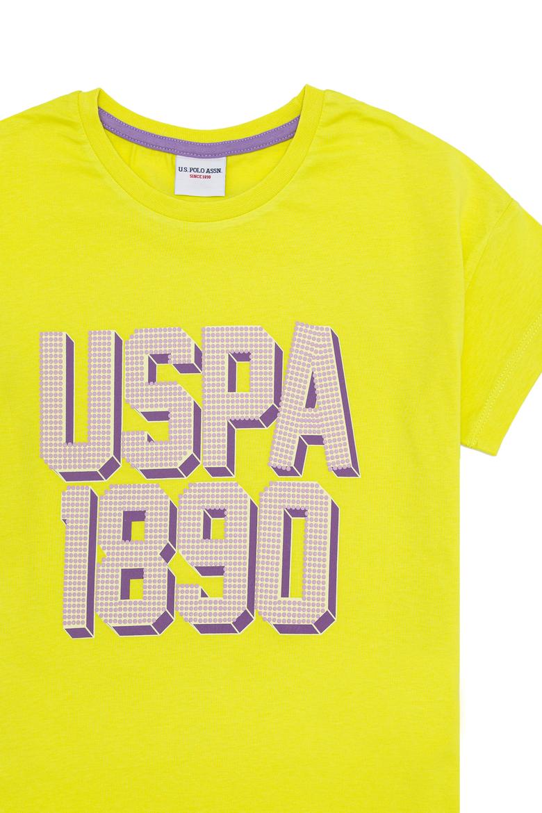 Kız Çocuk Neon Sarı Pijama Takımı - 50273906011