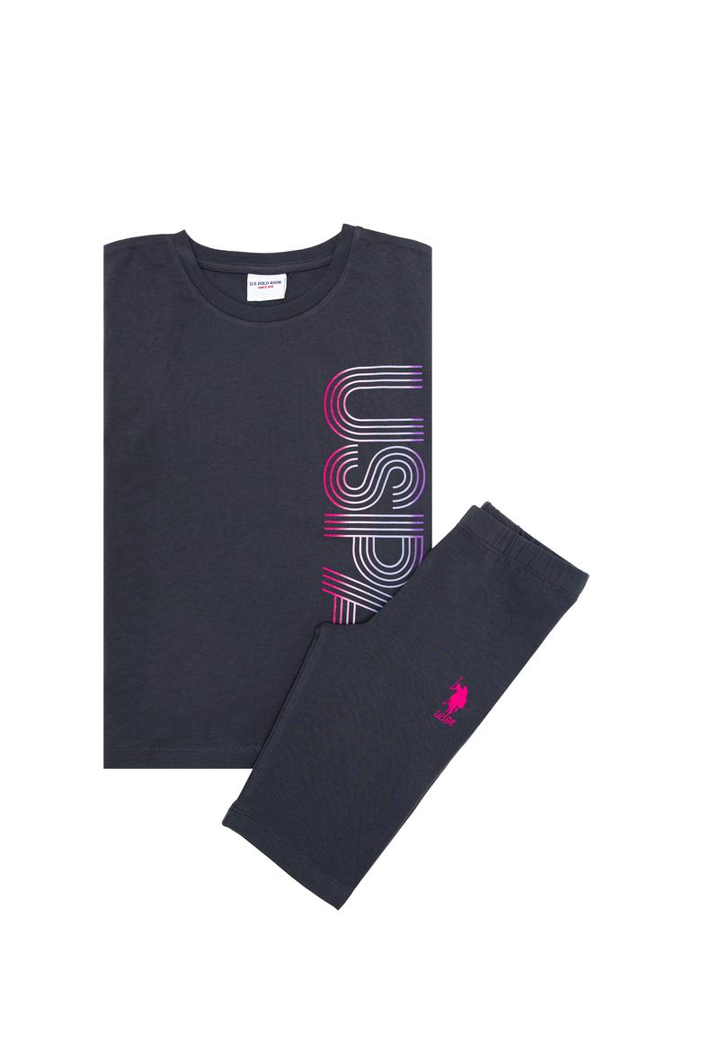 Kız Çocuk Antrasit Pijama Takımı - 50273907009