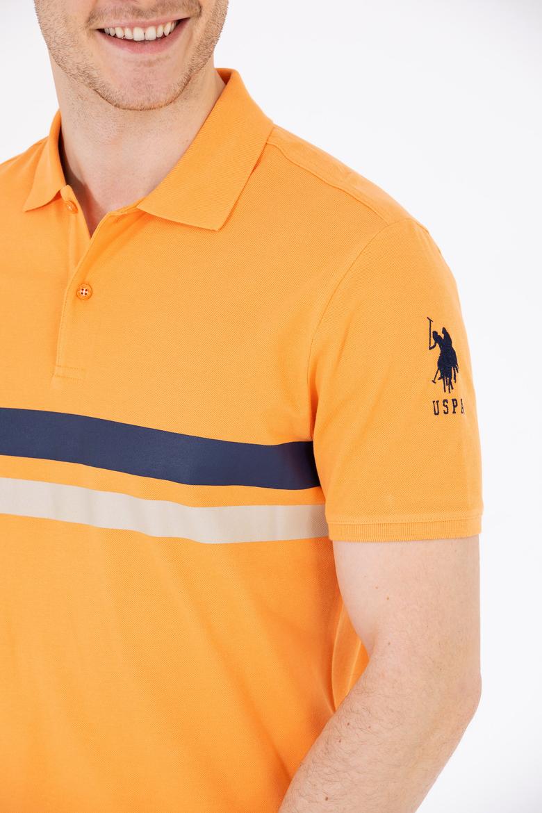 Erkek Turuncu Polo Yaka Tişört - 50264947038