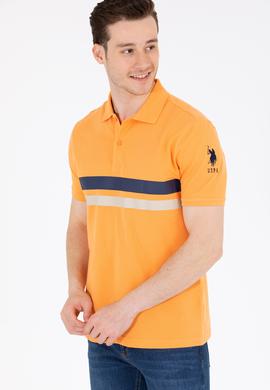 Erkek Turuncu Polo Yaka Tişört - 50264947038
