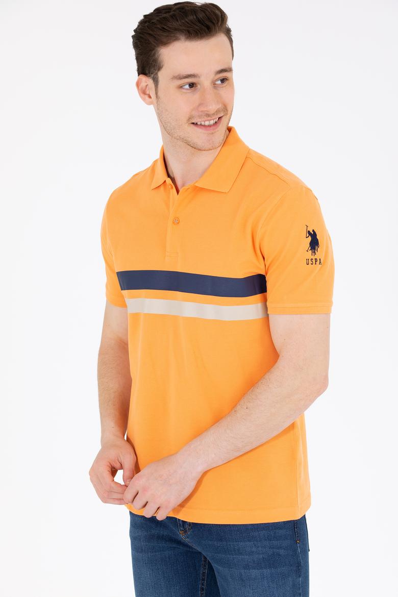 Erkek Turuncu Polo Yaka Tişört - 50264947038
