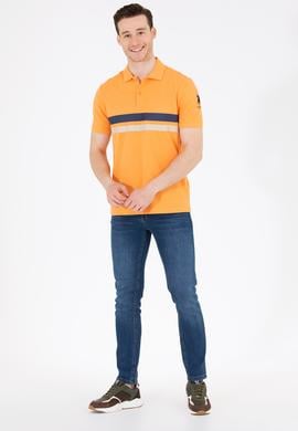 Erkek Turuncu Polo Yaka Tişört - 50264947038