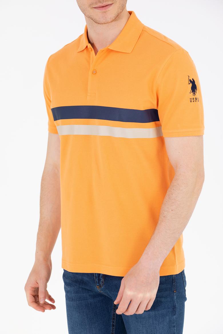 Erkek Turuncu Polo Yaka Tişört - 50264947038