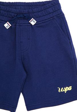 Çocuk Lacivert Örme Şort - 50251806016