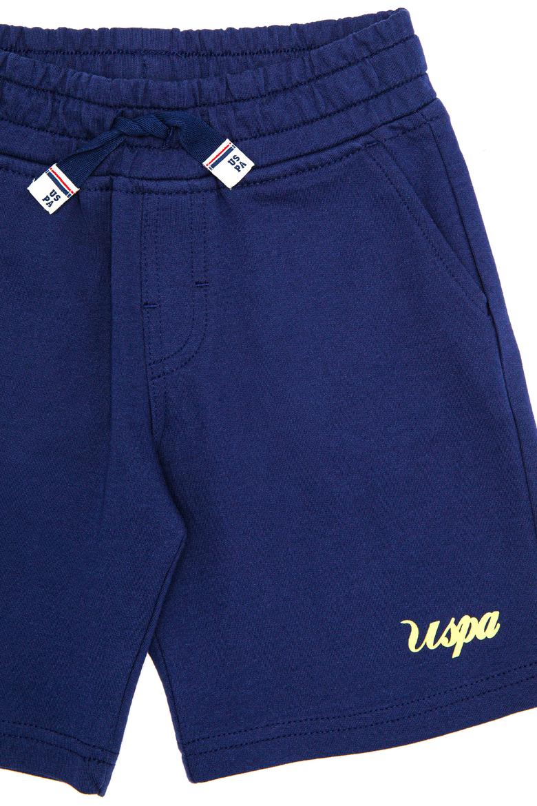 Çocuk Lacivert Örme Şort - 50251806016