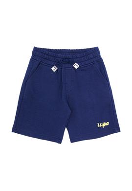 Çocuk Lacivert Örme Şort - 50251806016