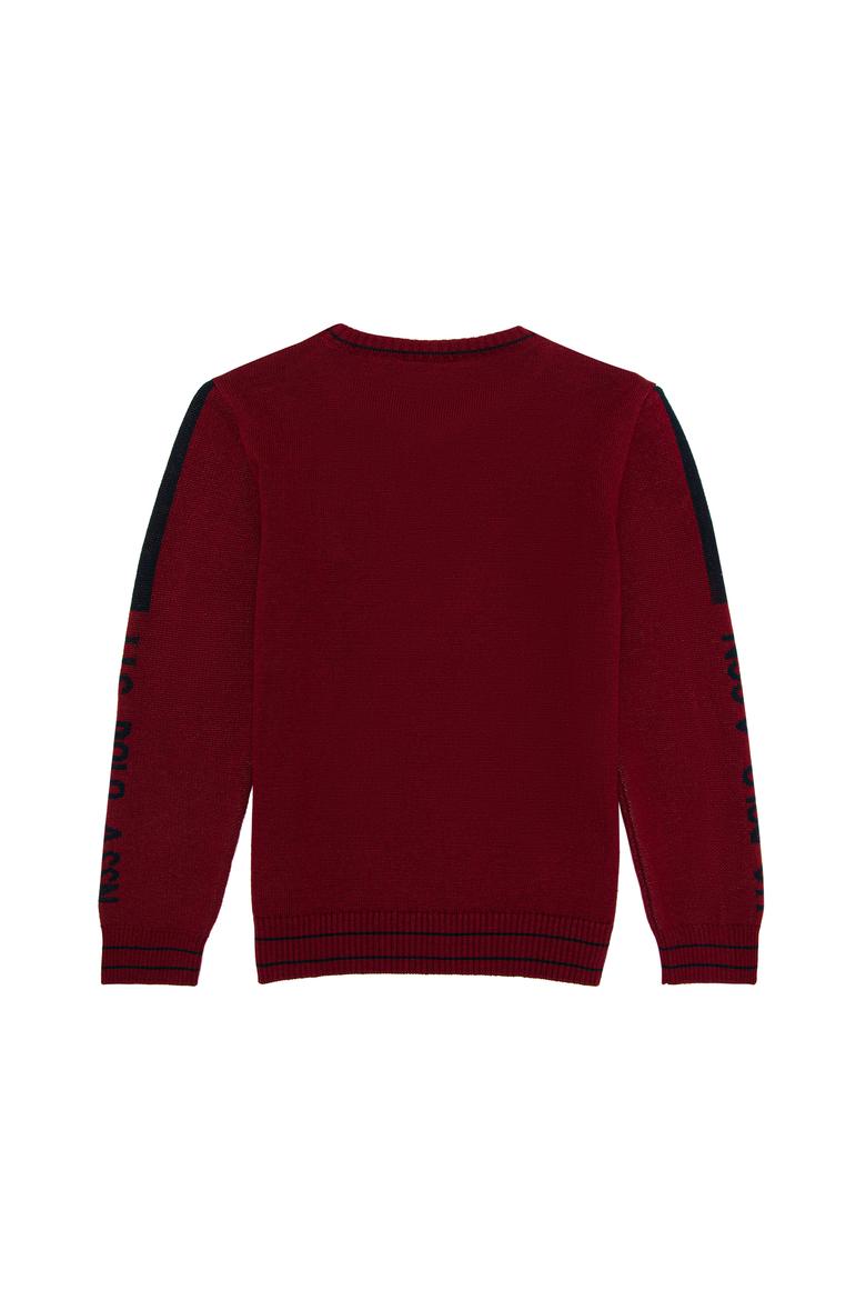 Erkek Çocuk Vişne Kazak - 50253818015