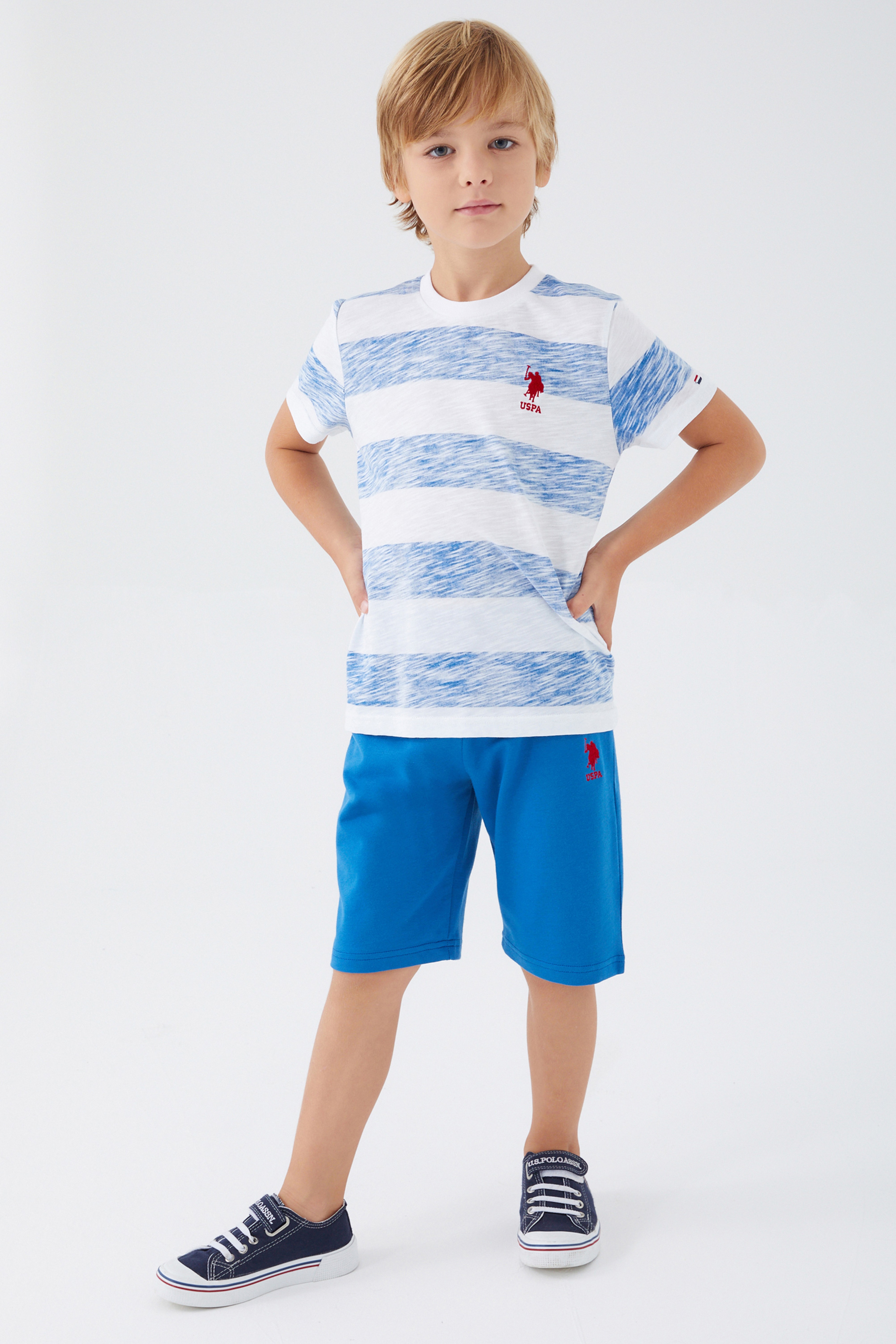 Erkek Çocuk Kobalt Mavi Pijama Takımı - Image 1
