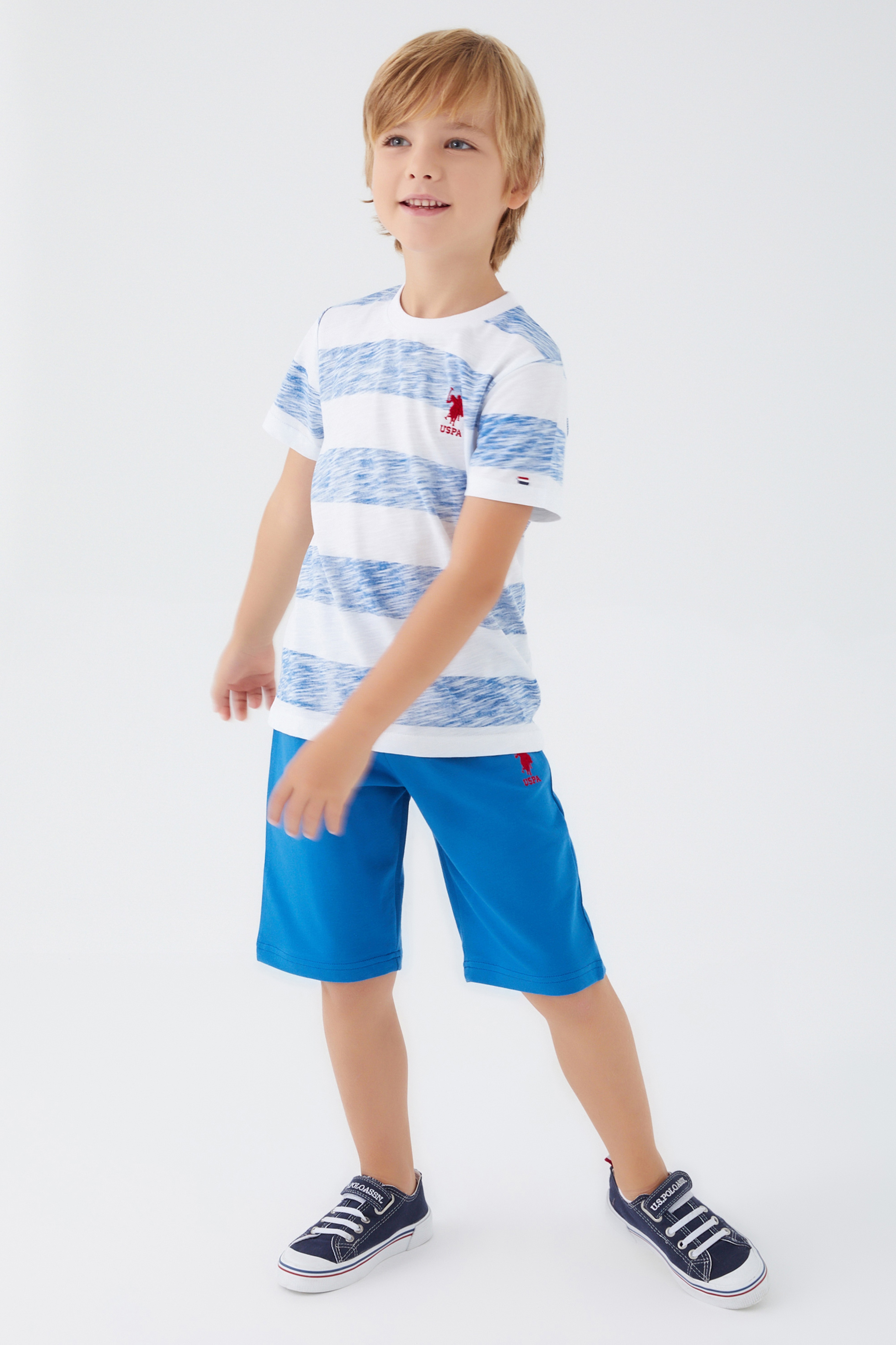 Erkek Çocuk Kobalt Mavi Pijama Takımı
